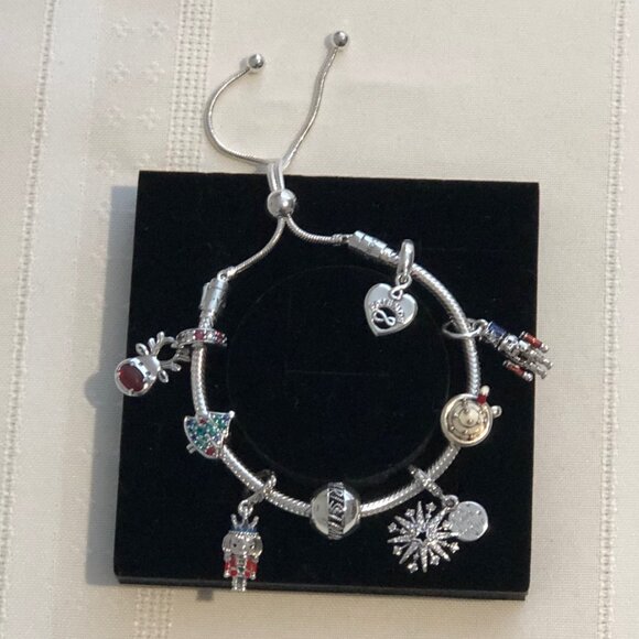 Pandora Moments Snake Chain Slider Bracelet - Picture 6 of 6